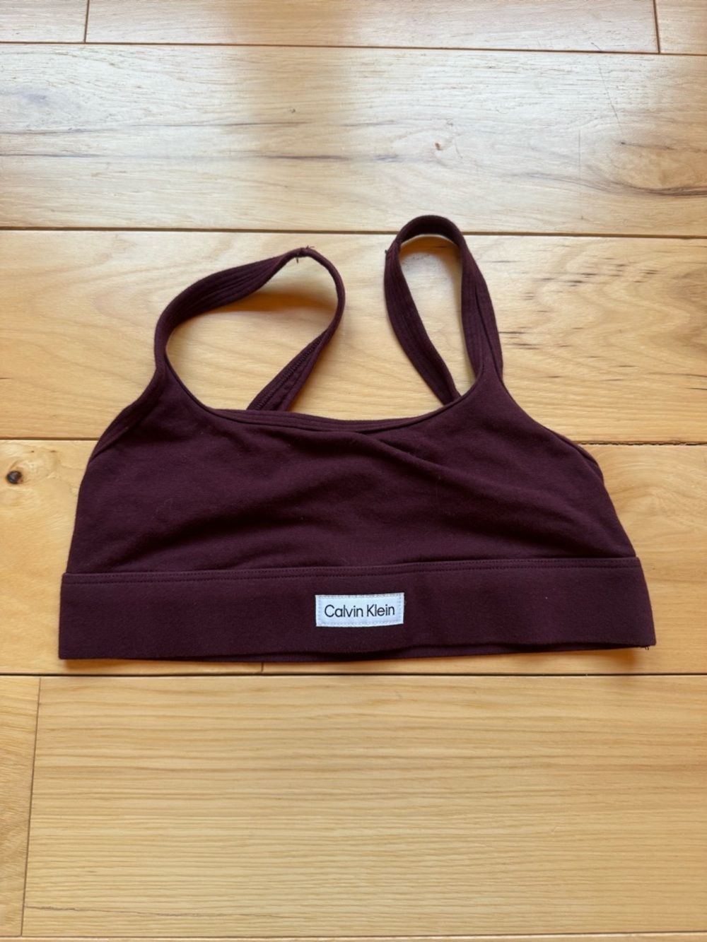 Maroon bralette